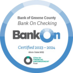 Bank of Greene County-Bank On Checking