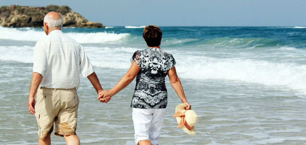 Couple on a beach