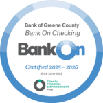 Bank of Greene County-Bank On Checking 2025-2026